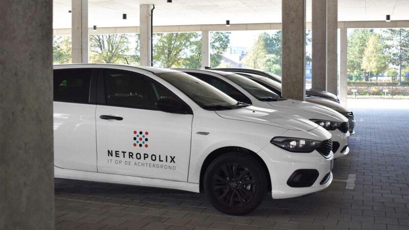 Netropolix bedrijfswagen