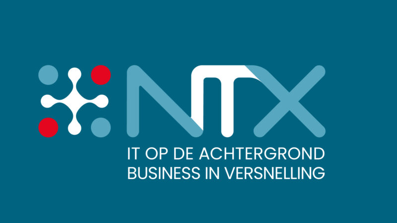 NTX logo horizontaal turbo turquoise