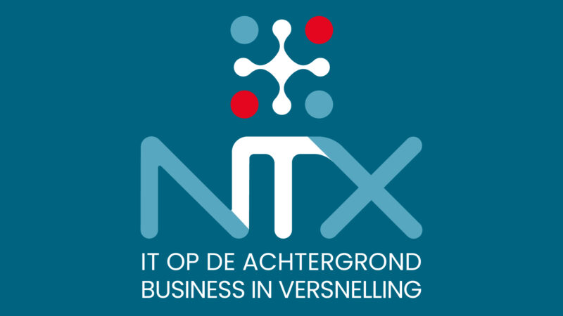 NTX logo verticaal turbo turquoise
